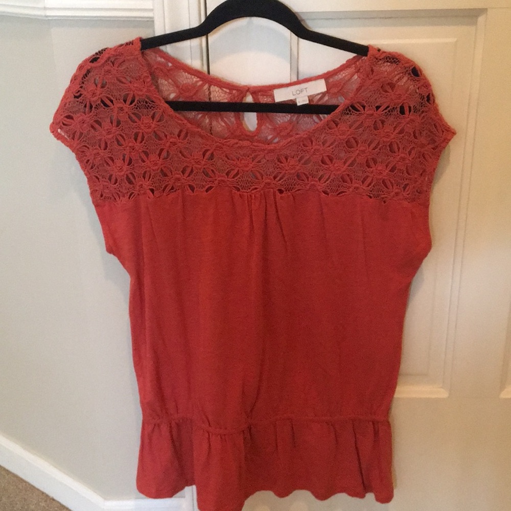 LOFT Blouson Top